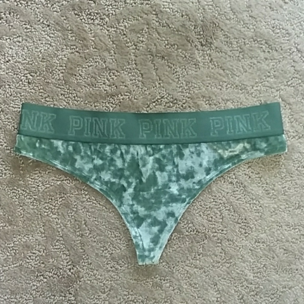 PINK vs velvet thong! Nwot, never used